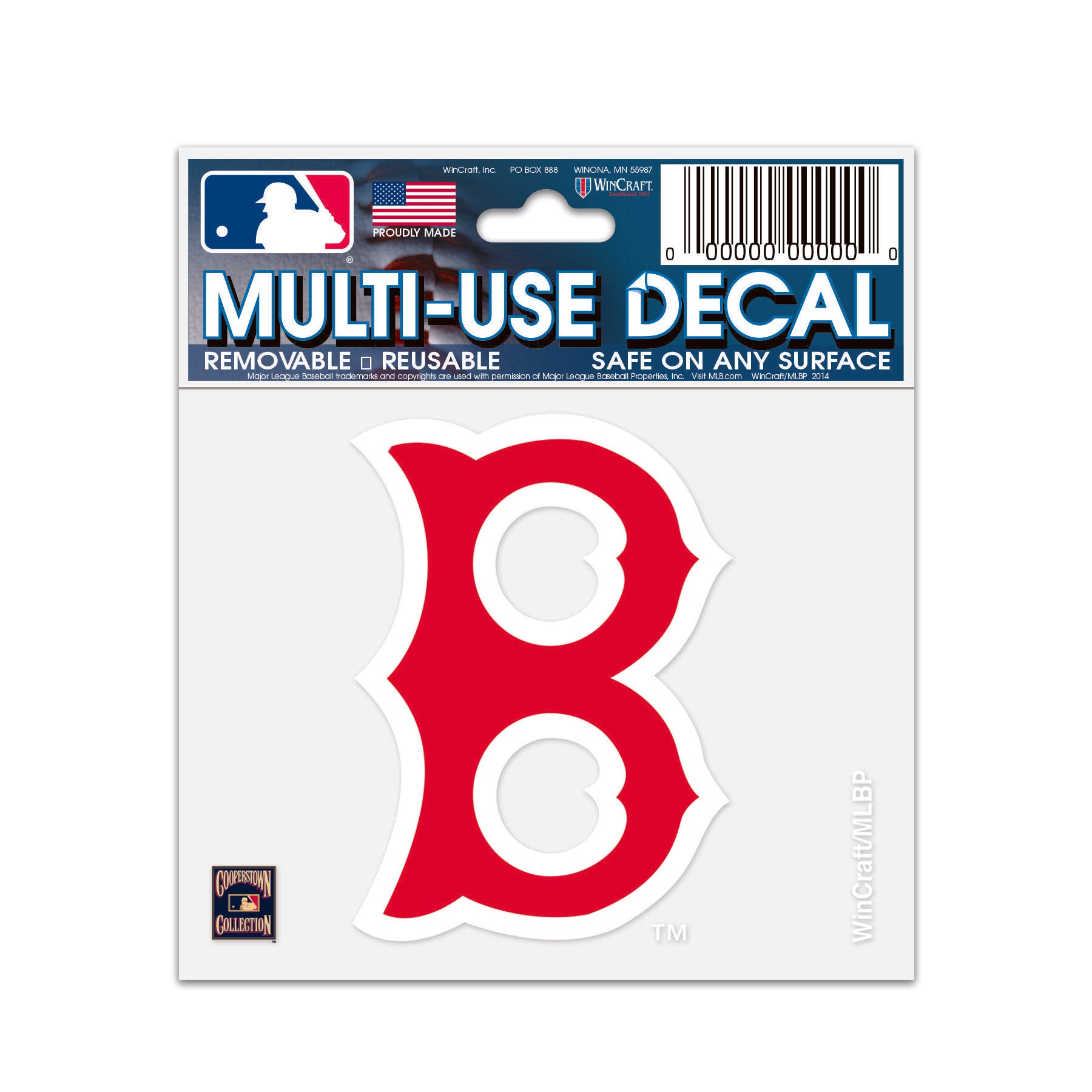 Boston Red Sox Multi-Use Decal – Officially Licensed MLB