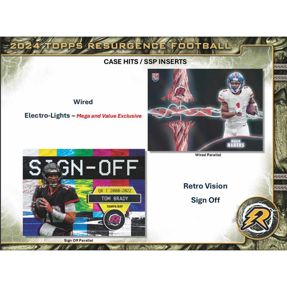 2024 Topps Resurgence Football Hobby Pack
