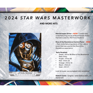 2024 Topps Star Wars Masterwork Hobby Box