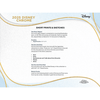 2025 Topps Chrome Disney Hobby Box