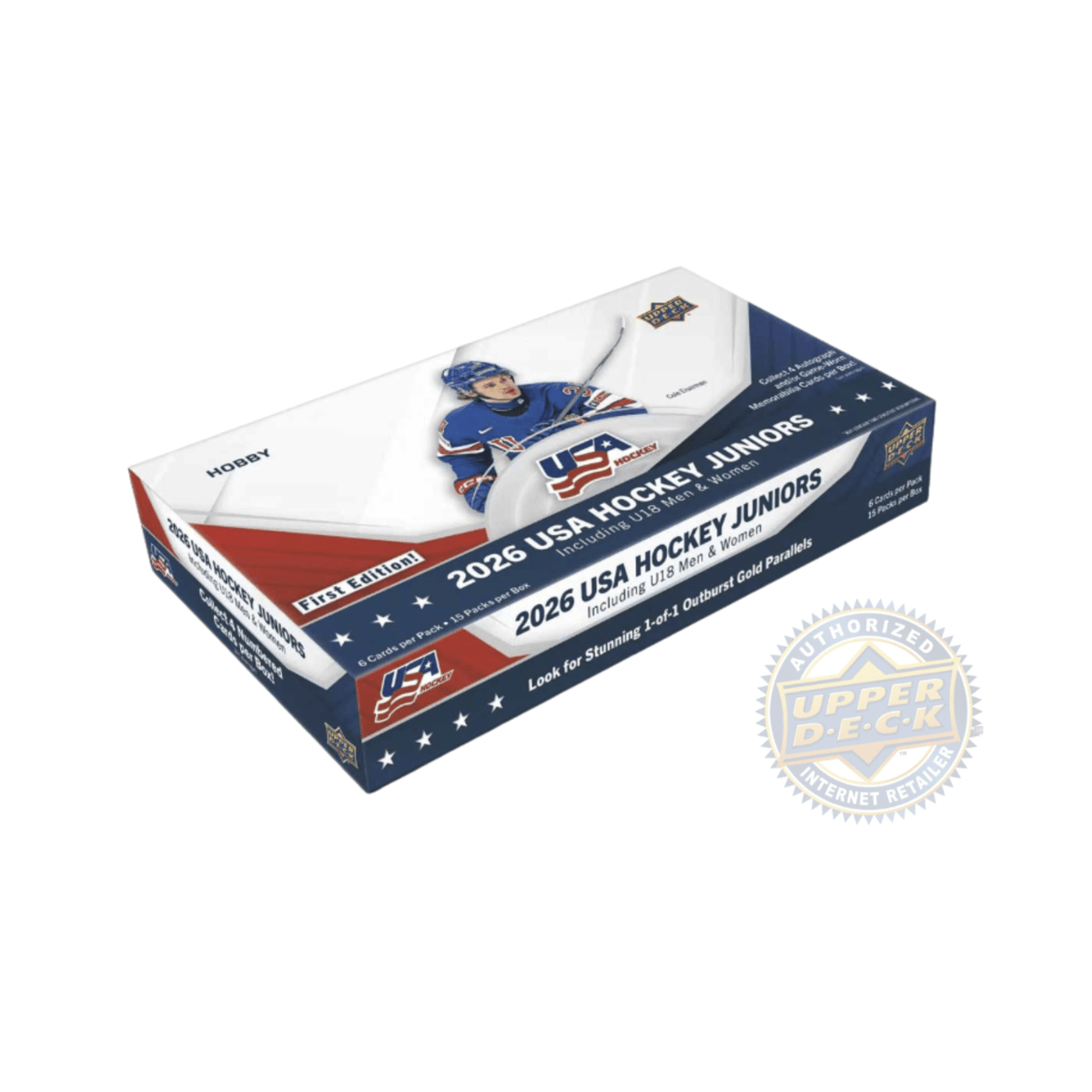 2026 Upper Deck Team USA Juniors Hockey Hobby Box