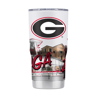 Tumbler: Georgia Campus Icons 20oz