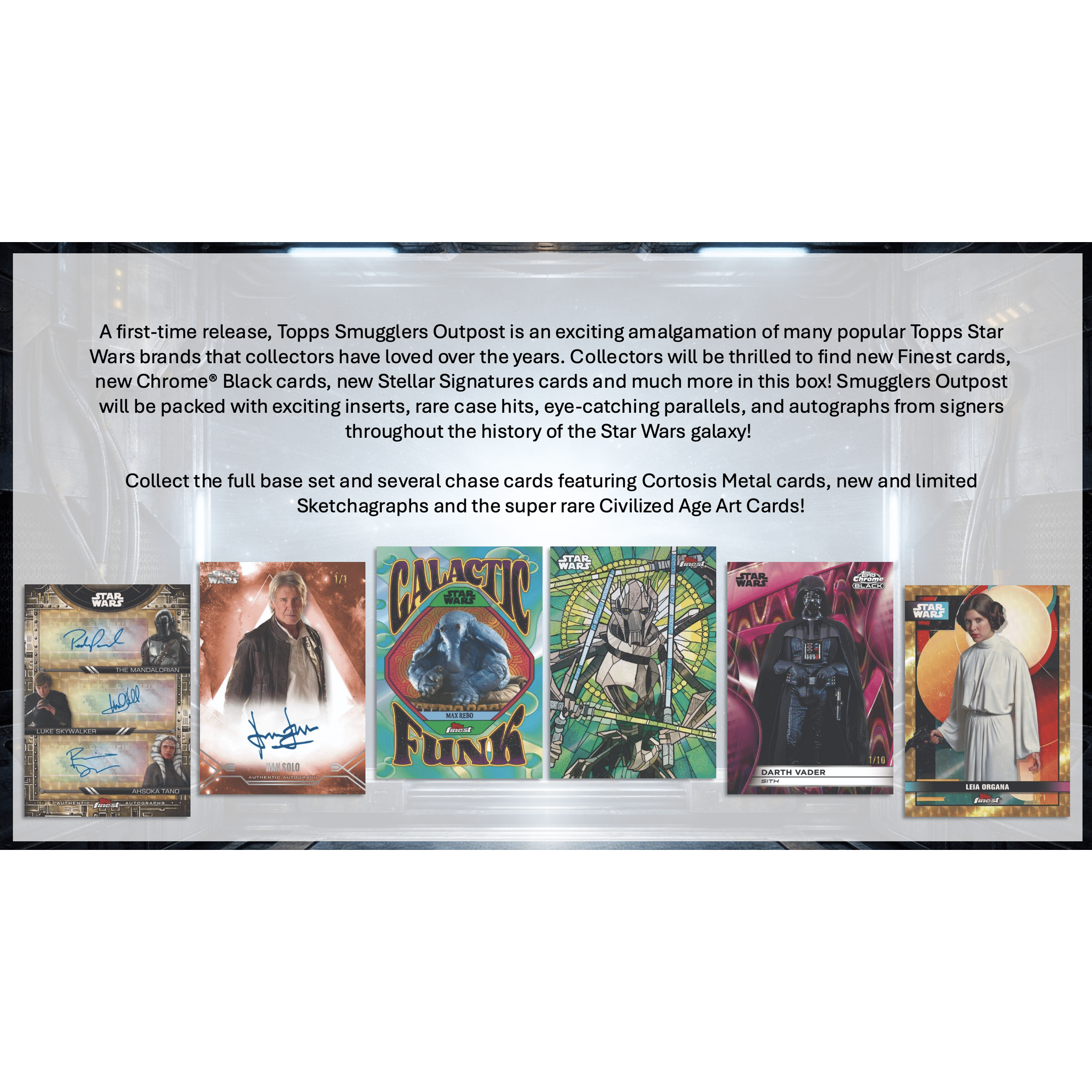 2025 Topps Star Wars Smugglers Outpost Hobby Box
