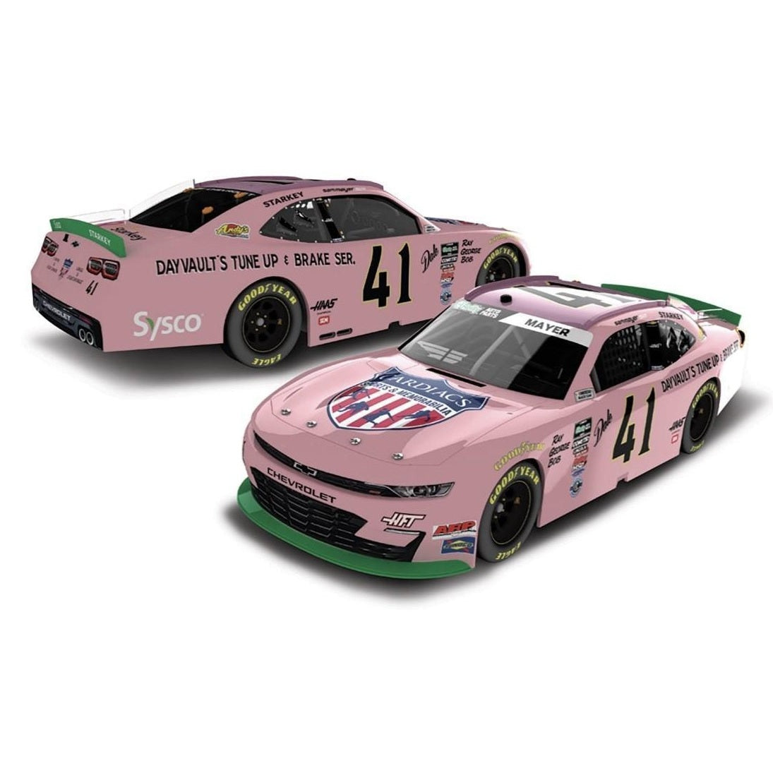 Sam Mayer CARDIACS/DAYVAULT's #41 Die Cast Vehicle 1:24 Scale - Variants - PRE-SALE