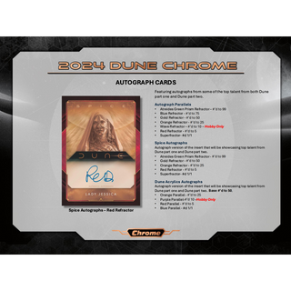 2024 Topps Dune Chrome Hobby Box