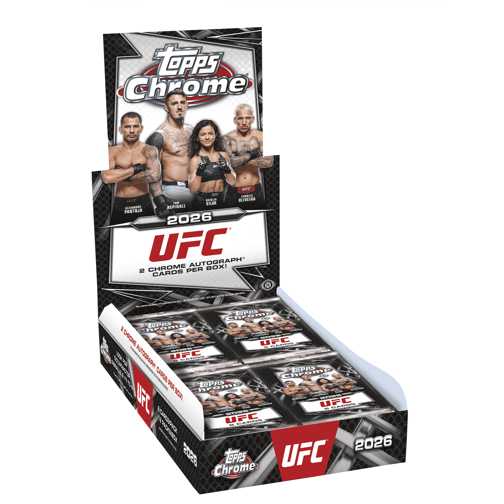 2026 Topps Chrome UFC Hobby Box