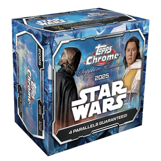 2025 Topps Star Wars Chrome Sapphire Edition Box
