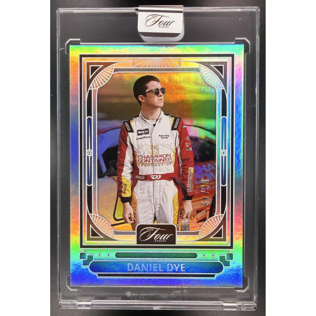 2026 Panini Four Racing Daniel Dye #60 08/49 Non-Graded