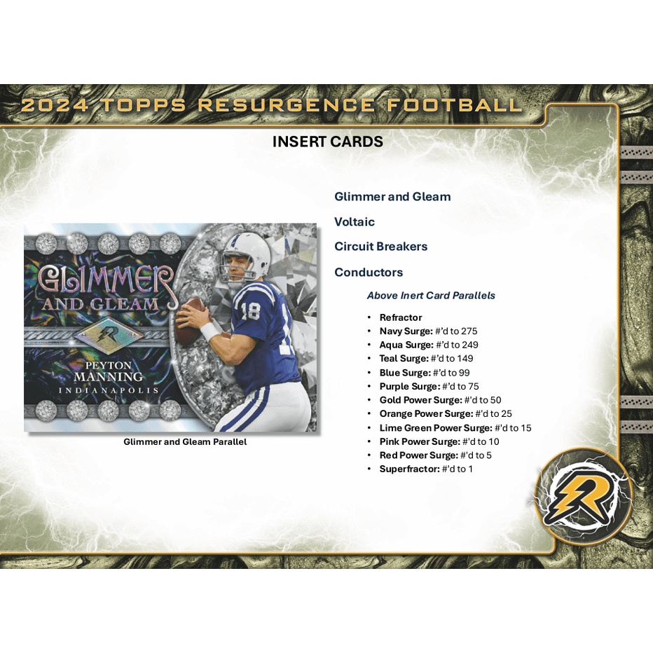 2024 Topps Resurgence Football Hobby Box