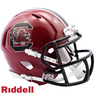 Mini Helmet: South Carolina Gamecocks - Maroon Speed