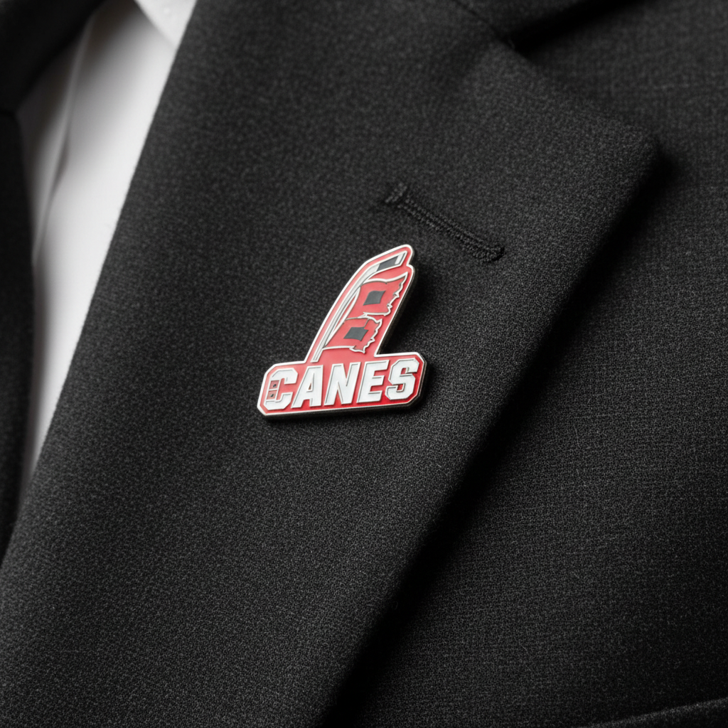 Lapel Pin: Carolina Hurricanes - Enamel