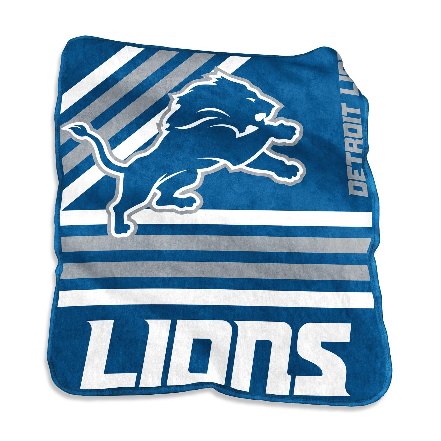 Blanket: Detroit Lions Raschel Throw – 50" x 60"