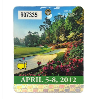 2012 Augusta Golf Pass