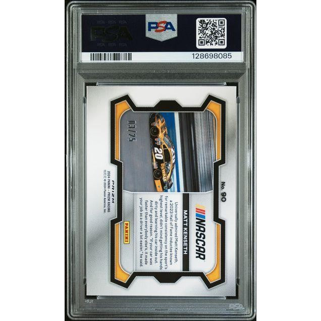 Matt Kenseth 2024 Panini Prizm NASCAR Mojo #90 PSA 10