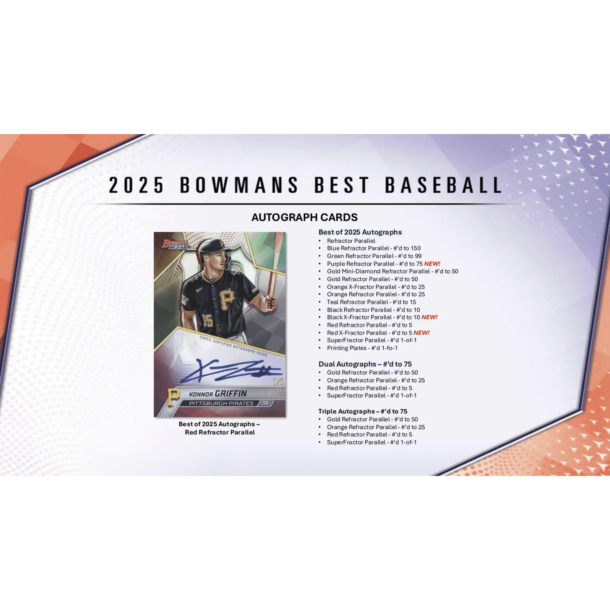 2025 Bowman's Best Baseball Hobby Box