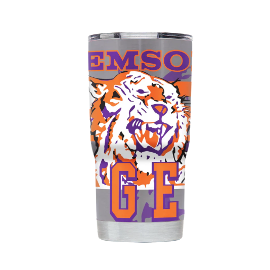 Tumbler: Clemson College Vault - 20oz