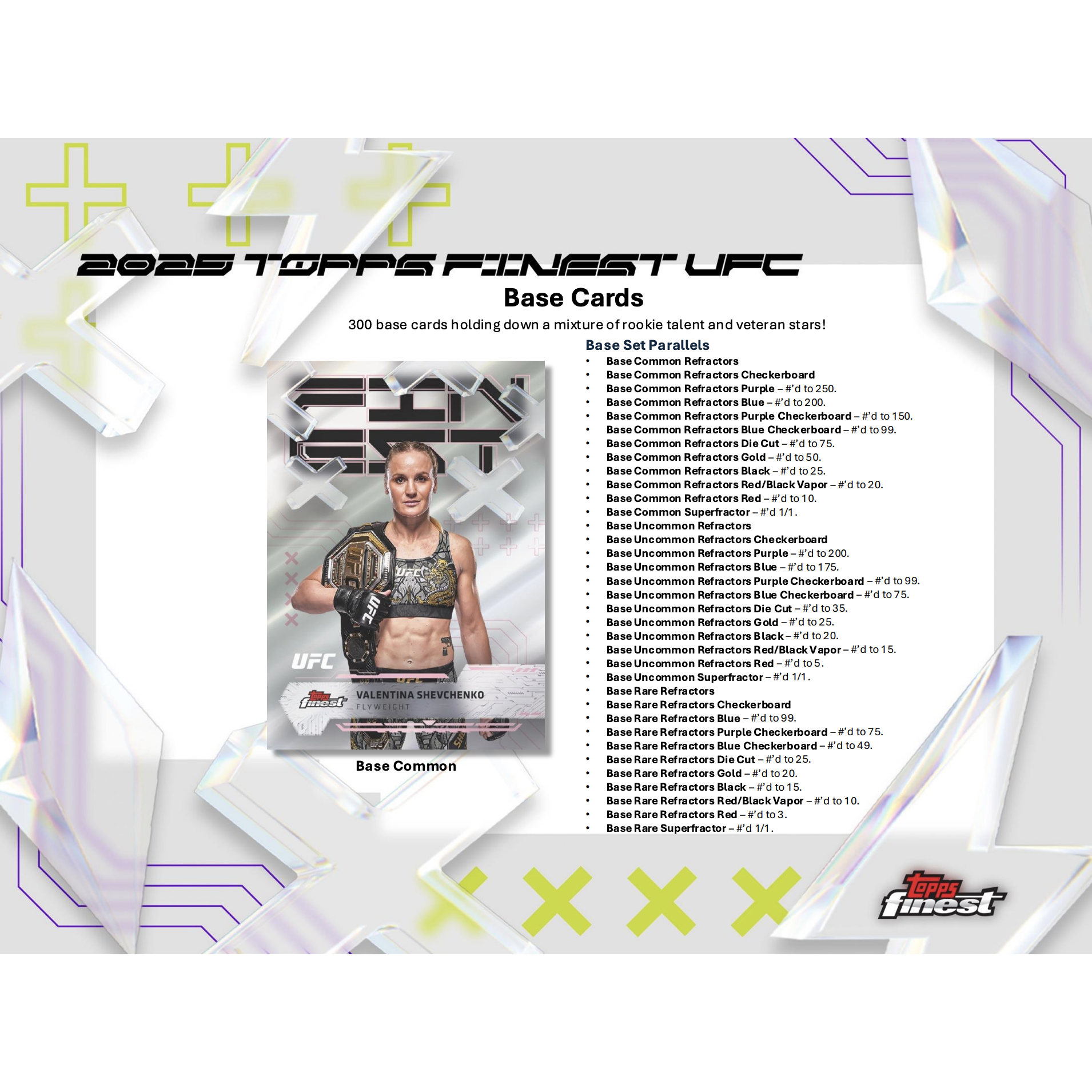 2025 Topps UFC Finest Hobby Box