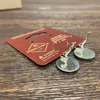 Baseball Seam Jewelry Gift Set - Earrings Necklace Bundle