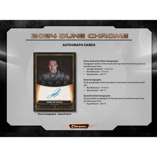 2024 Topps Dune Chrome Hobby Box