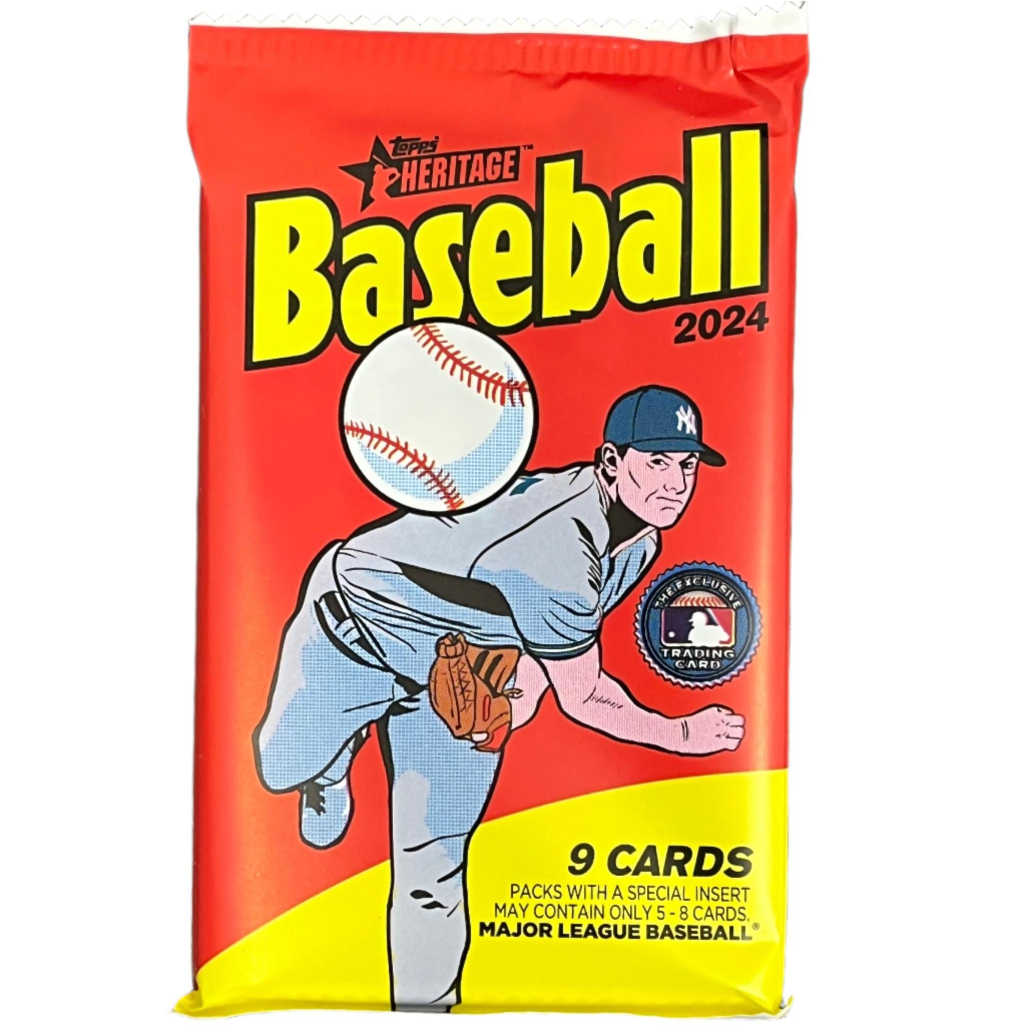 2024 Topps Heritage Baseball Pack