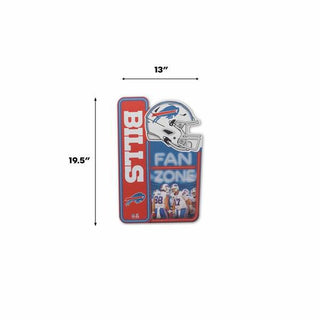 Wall Decor: Buffalo Bills – Fan Zone Metal Sign
