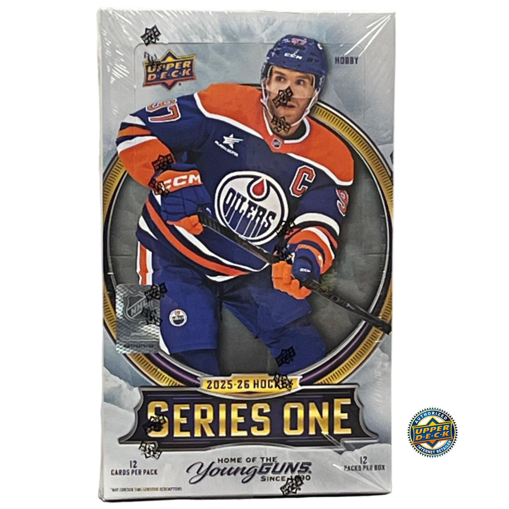 2025-26 Upper Deck Series 1 Hockey Hobby Box