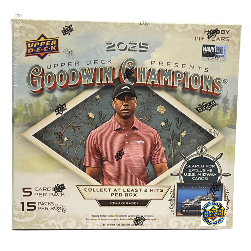2025 Upper Deck Goodwin Champions Hobby Box – CARDIACS Sports 