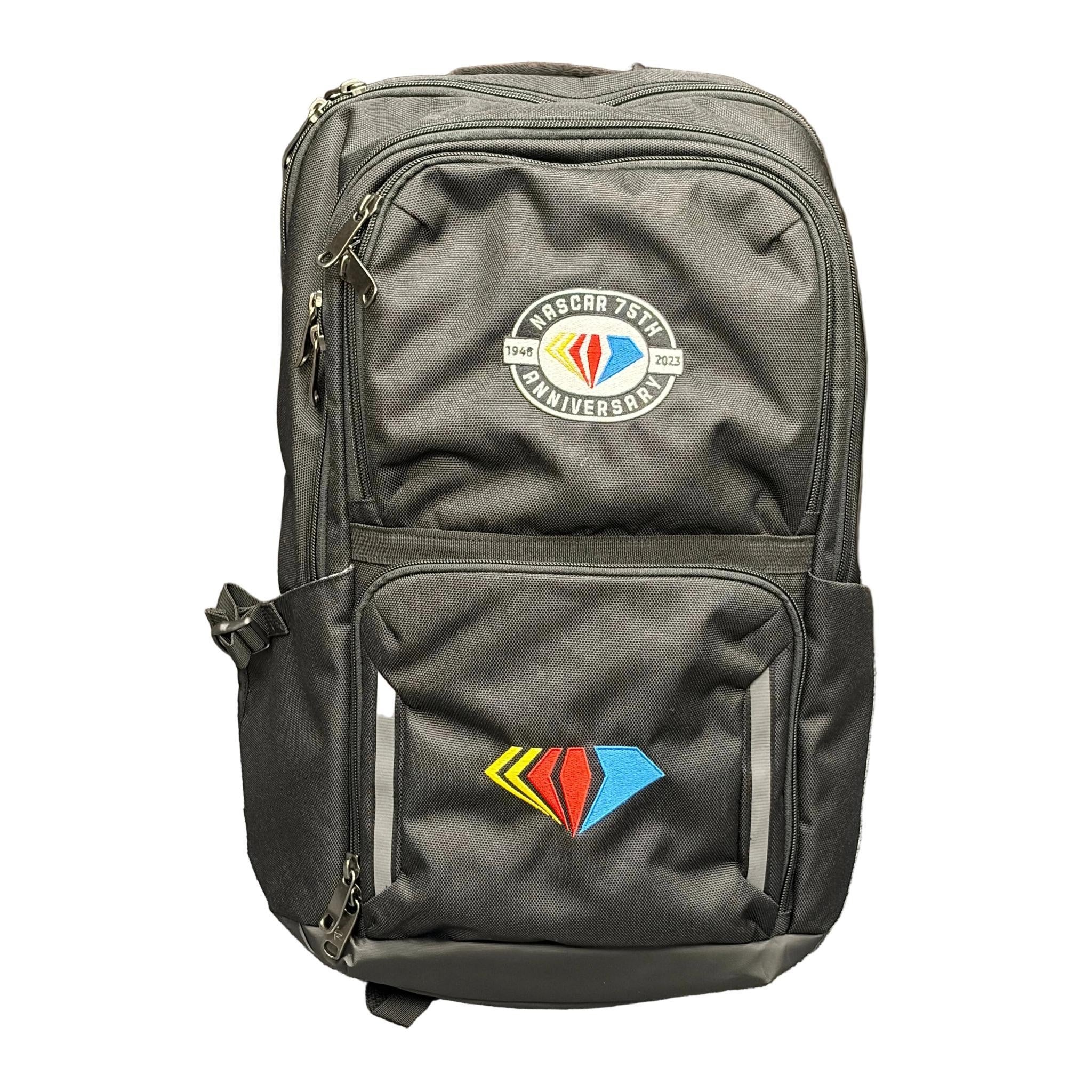 NASCAR MVP 27L Backpack – Embroidered Logo Multi-Compartment Premium Travel Bag