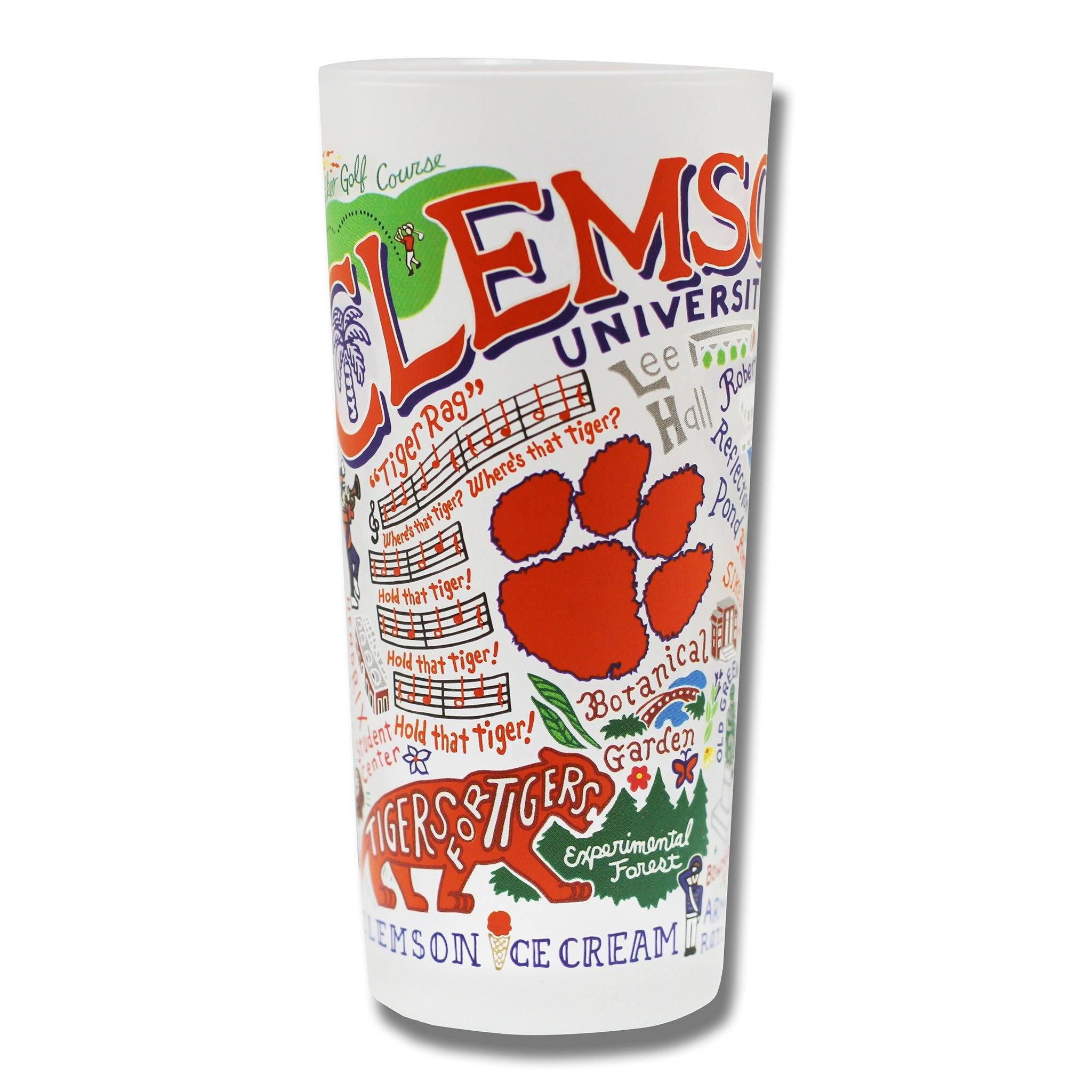 Drinking Glass: Clemson University