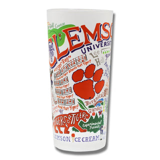 Drinking Glass: Clemson University