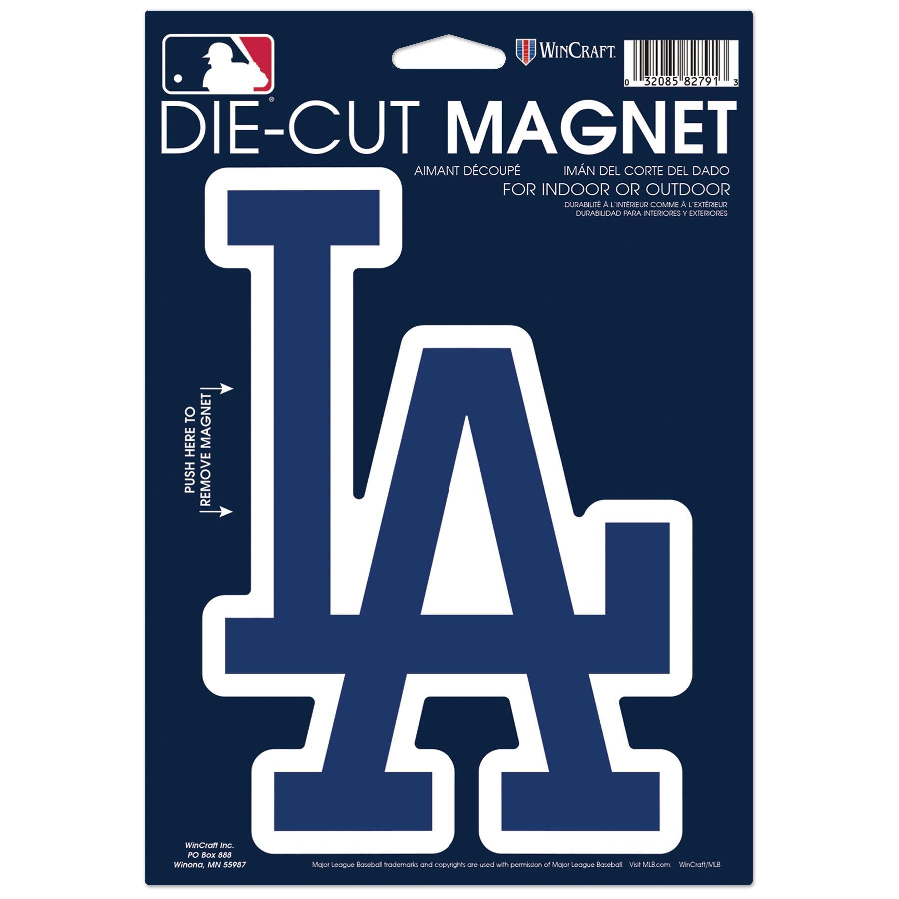 Los Angeles Dodgers Indoor/Outdoor Magnet – Officially Licensed MLB