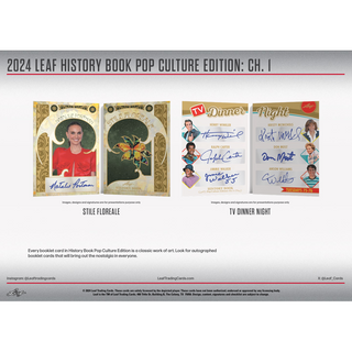 2024 Leaf History Book Pop Culture Chapter 1