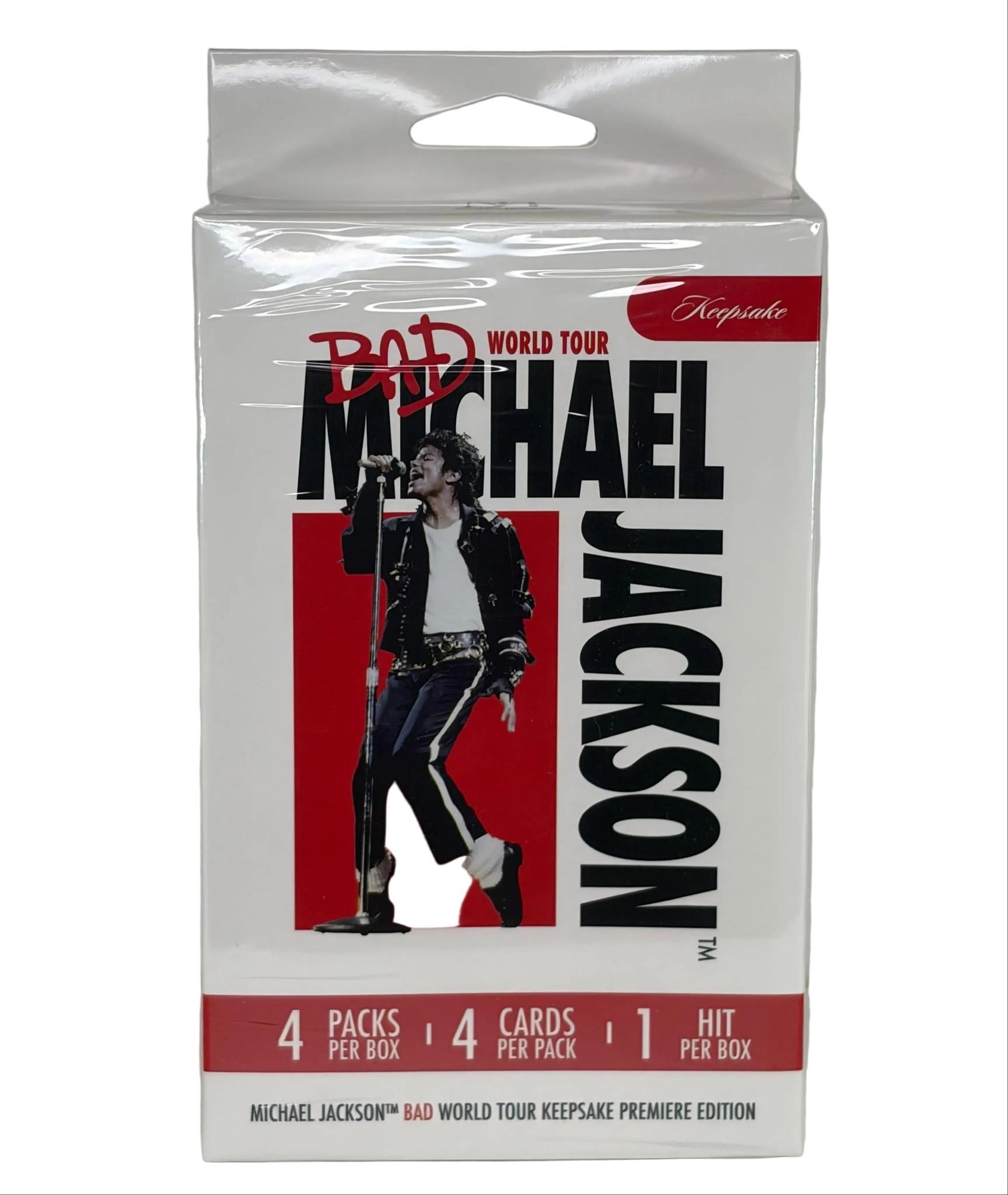 Michael Jackson Bad World Tour Keepsake Premiere Mini Box Hanger
