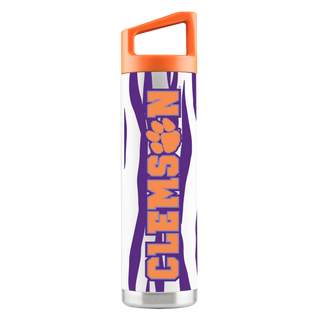 Water Bottle: Clemson Tigers - 22oz
