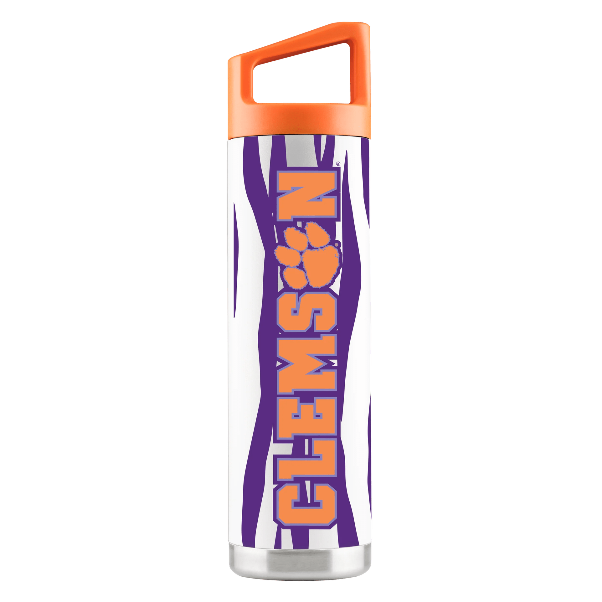 Water Bottle: Clemson Tigers - 22oz