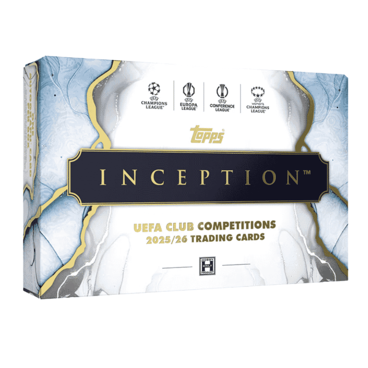 2025-26 Topps Inception UEFA Club Competitions Soccer Hobby Box