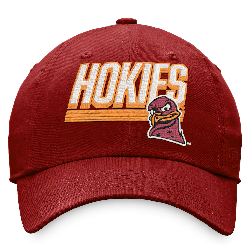 Virginia Tech Hokies Logo Adjustable Hat – One Size Fits Most