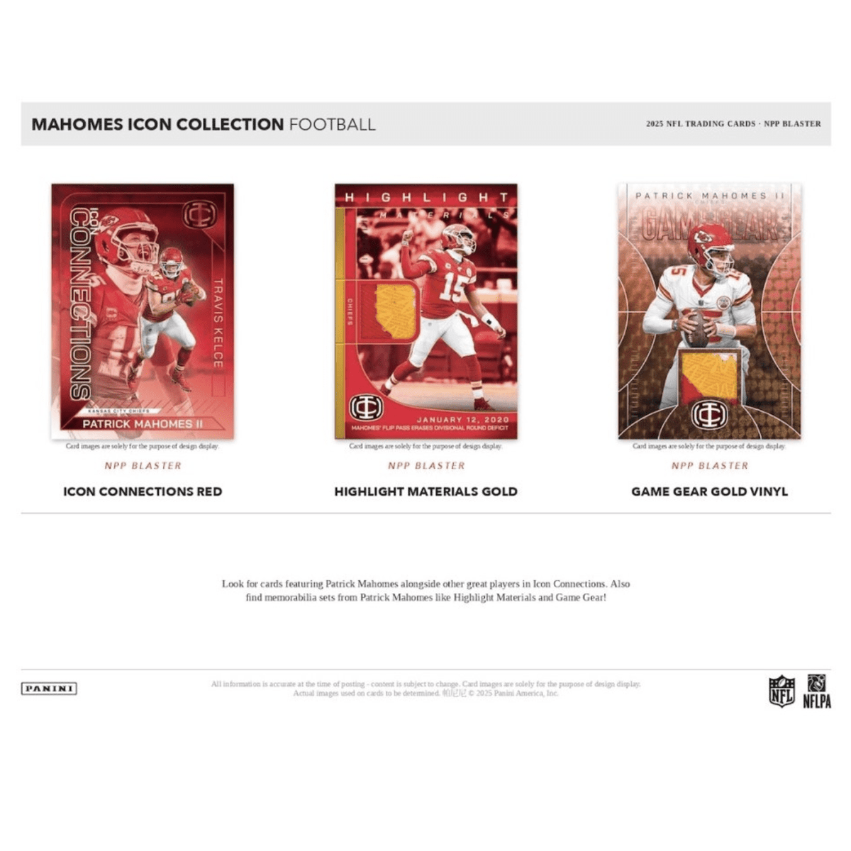 Patrick Mahomes Icon Collection Box