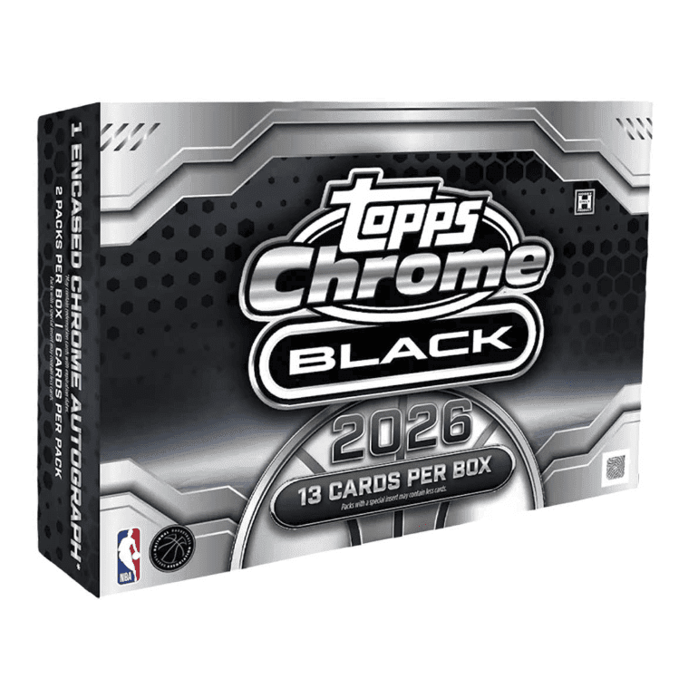 2025-26 Topps Chrome Black Basketball Hobby Box