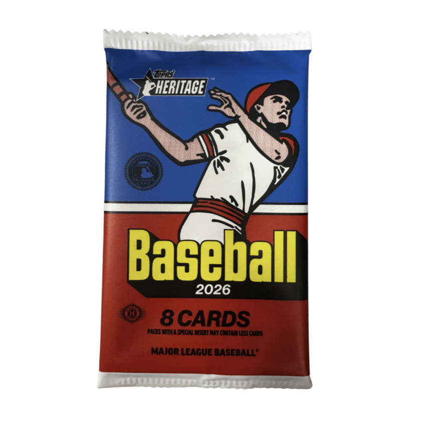 2026 Topps Heritage Baseball Hobby Pack