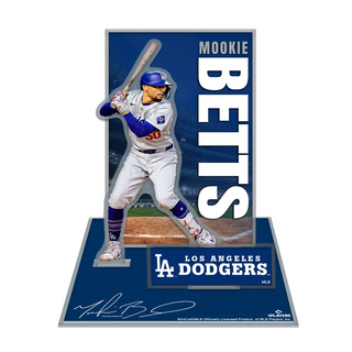Mookie Betts Los Angeles Dodgers Acrylic Stand-Up Set – 3D Collectible Display