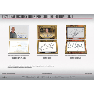 2024 Leaf History Book Pop Culture Chapter 1