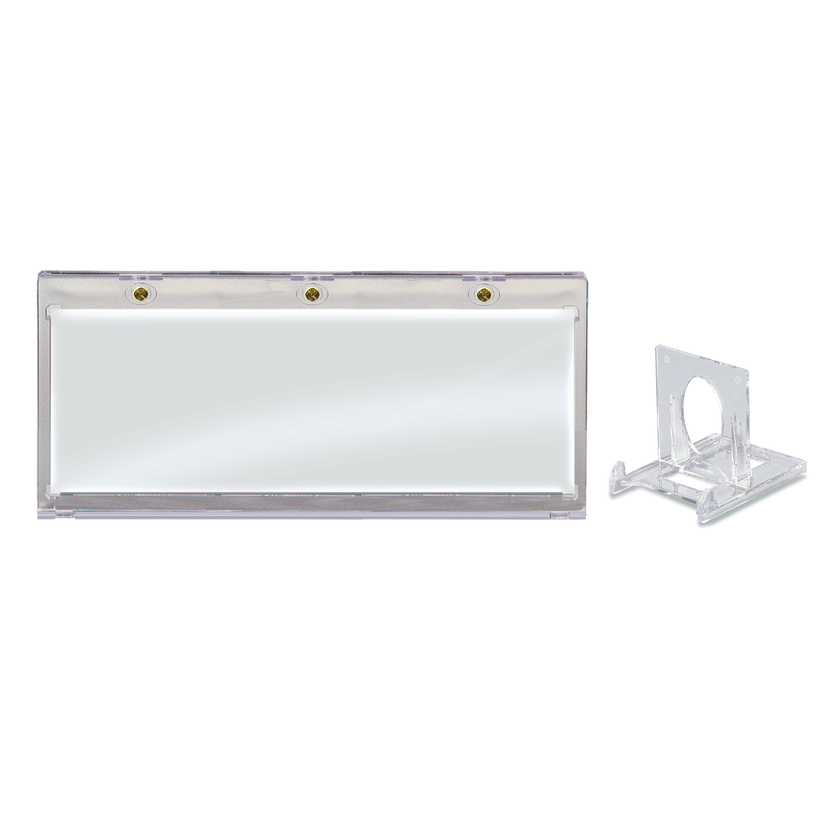 187mm Double Booklet Card UV ONE-TOUCH® Magnetic Holder