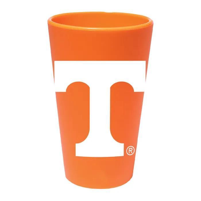 Tennessee Volunteers ORANGE 16 oz Silicone Pint Glass