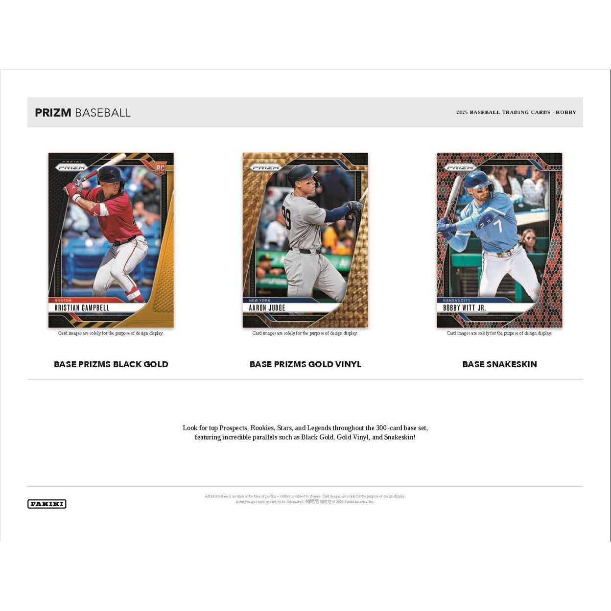 2025 Panini Prizm Baseball Hobby Pack