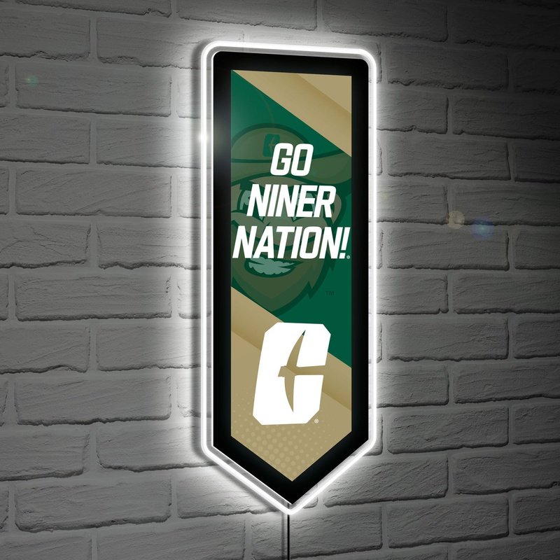 Charlotte 49ers Full Size 12 in X 30 in College NCAA Pennant Charlotte 49ers Full Size 12 in X 30 in College NCAA Pennant