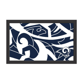 Wall Decor: LA Rams - Modern Canvas Art