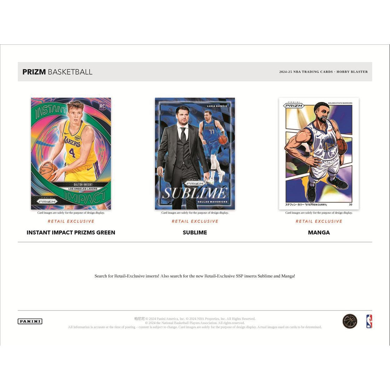 2024-25 Panini Prizm Basketball Hobby Blaster