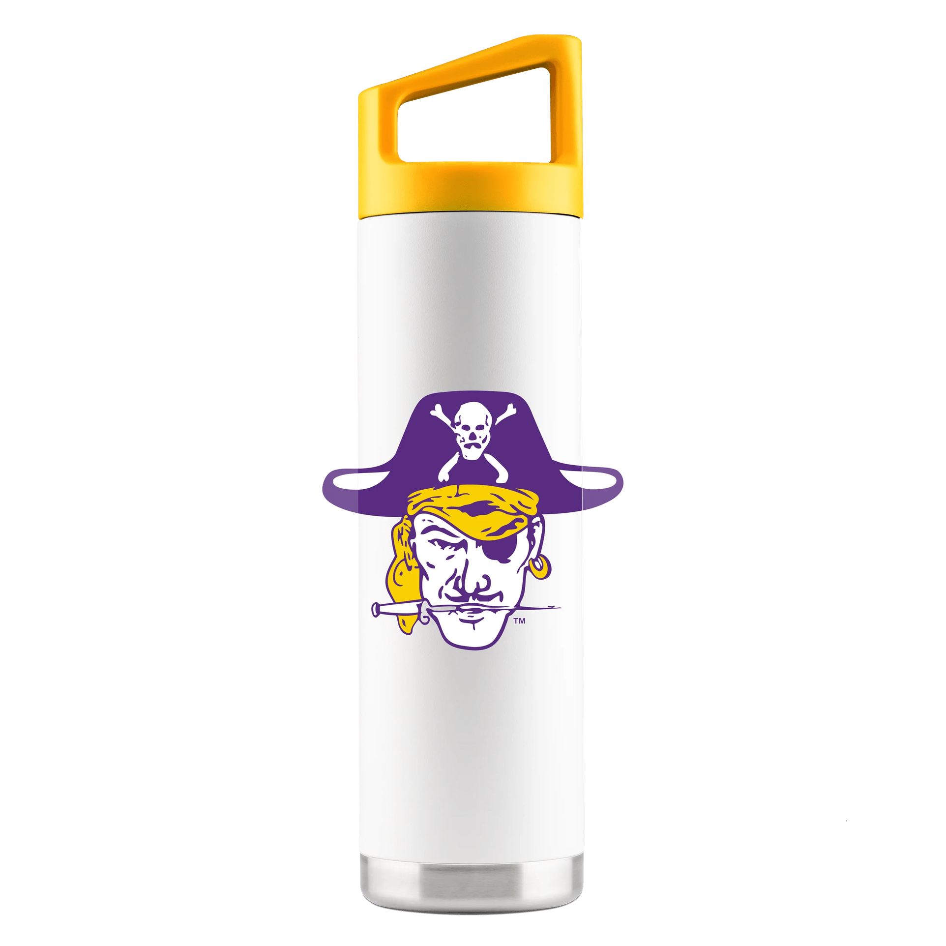 Tumbler: East Carolina Vault Collection - White 22oz