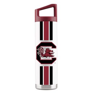 Tumbler: South Carolina Gamecocks - 22oz White Bottle